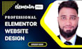 wordpress elementor website design using elementor pro page builder