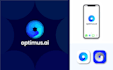 design modern and attractive technology website, mobile app icon logo