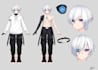 make you a character design and reference sheet