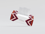 design professional packaging, tissue box with dielines