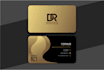 design a luxury, modern business card