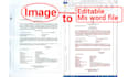 convert your image, pdf document to text using ocr software