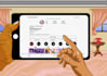 make a 2d cartoon animated loop video