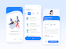 develop a react native android and ios application