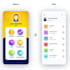 be your UI UX designer for mobile apps and dashboards and front end developer