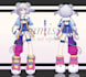 design character sheet vtuber model anime art