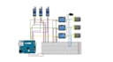 make you a program in arduino using flowcode