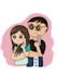 draw you cute cartoon portrait