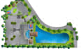 render 2d landscape plan, site plan, and real estate layout