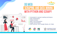 do python scraping using scrapy