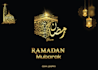 design eid mubarak and islamic greeting card and flyer