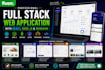 develop a full stack web application with react, node js, and mongodb