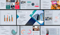 design engaging powerpoint presentation template and pitch deck