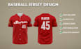 do custom baseball, softball jersey, uniform design and team wear