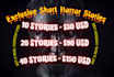 do ghostwrite books, short stories, horror stories