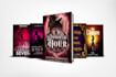 design a book cover for fantasy, scifi, horror and others