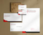 create business card, letterhead and envelope design