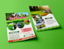 design lawn care and garden service flyer