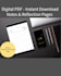 provide a 2026 digital calendar, elegant and ready to use PDF