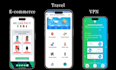 do mobile UI UX design , website UI UX design