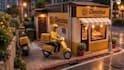 create a cinematic delivery promotional video for your brand