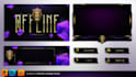 design an animated stream overlay for kick, twitch, youtube