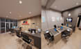 design photorealistic rendering office, co working space