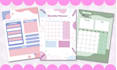design cute stationery and planner pages for your brand