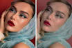 do high end photo skin retouching