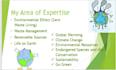 write blog, articles on science, environment, sustainability