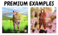 draw a fantasy character design and dnd character art