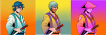 do unique nft art collection with japanese art style