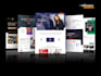 create a modern responsive landing page website