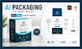 convert ai or canva packaging box, label and clothing tags to printable format