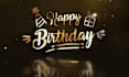 do golden happy birthday wish video within 4 hours