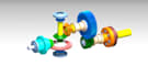 design 2d and 3d parts using catia v5 and solidworks