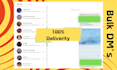 send bulk direct messages via instagram to targeted audience