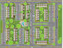 draw map illustration site plan and landscape design