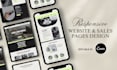 create a personalized landing or sales page in canva