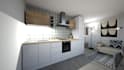 interior design, furniture shopping list, 3d render