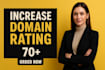 increase domain rating ahrefs dr using high authority seo backlinks fastly