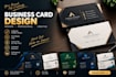 design a professional modern business card