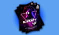 design product flyers, posters, event flyers, food flyers, and brochures 24h