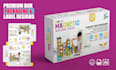 design ai packaging, box, and labels ready for print