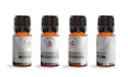 create essential oil label and box design