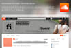 design a beautiful soundcloud header image and profile image
