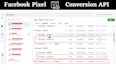 setup facebook pixel conversion API for ecommerce tracking