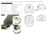 design your baseball caps techpack and hats sketch