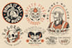 create unique vintage tattoo tshirt designs for your brand
