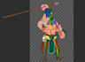 rig , ik and animate your PSD layered 2d character in unity